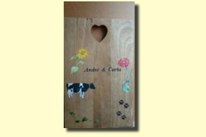Olieverf op hout (verkocht)