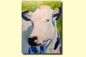 Olieverf op doek 40 bij 50 cm