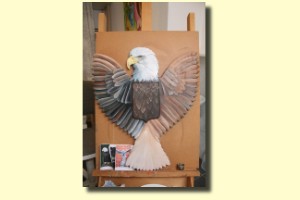 Olieverf op hout (Sponsoring voor de Haaksbergsche Schutterij)